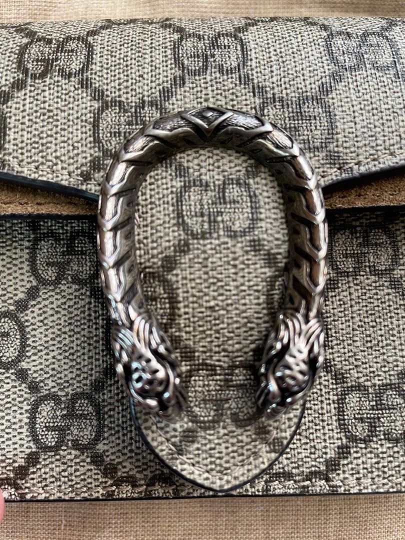 Gucci Dionysus Super Mini (Category: Luxury Bags & Wallets) located in Cebu City. Submitted by ma_ria_maria (Listing ID 1295357182, Image 3). Description: Like new authentic super cute mini bag With box ,dust bag ,receipt Bought in Italy by a personal shopper based in Europe .