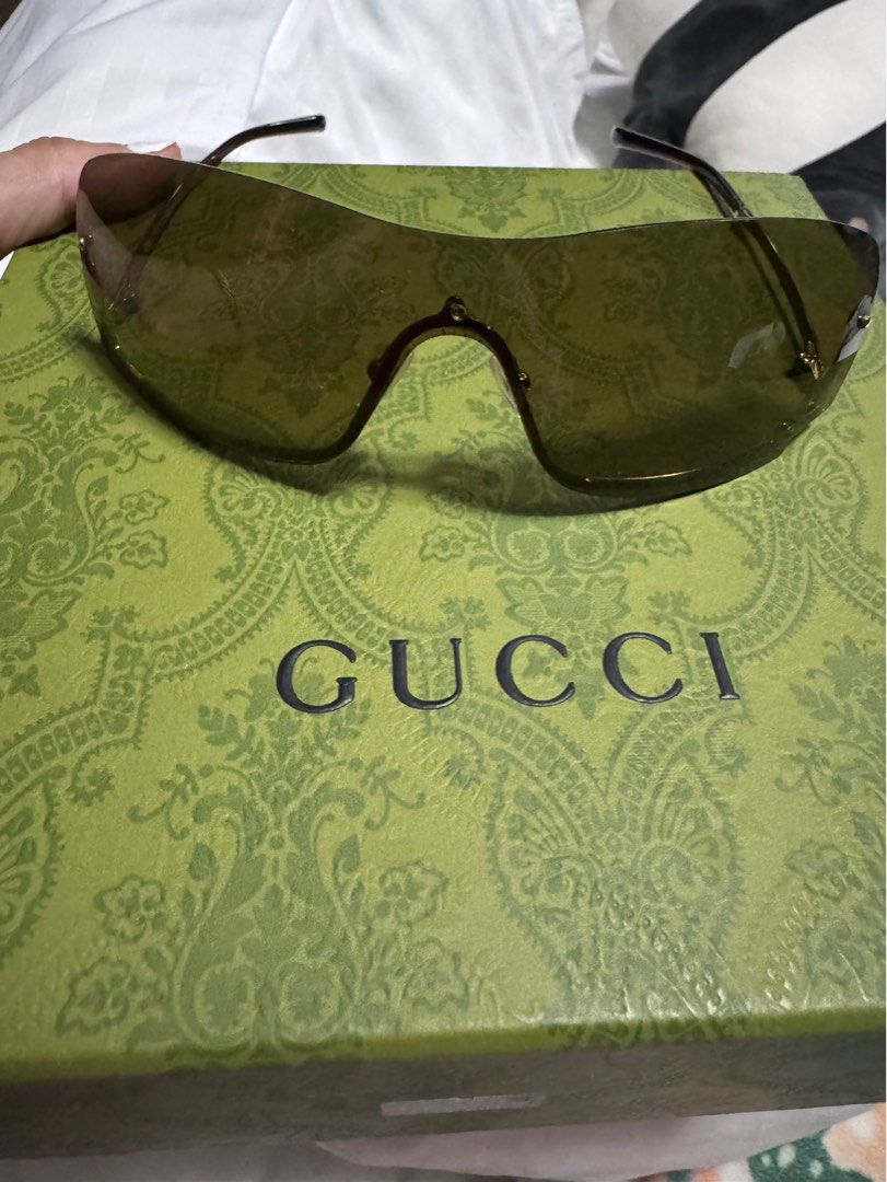 Gucci Shades (Category: Luxury Accessories) located in Quezon City. Submitted by itsnotmeitsu (Listing ID 1292064394, Image 1). Description: with Gucci dustbag, box and paperbag.