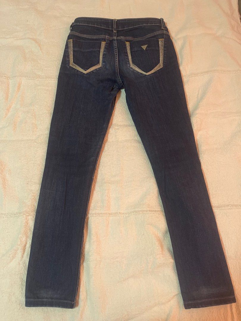 Guess Power Curvy Mid Denim Pants Women s Fashion Bottoms Jeans on Carousell