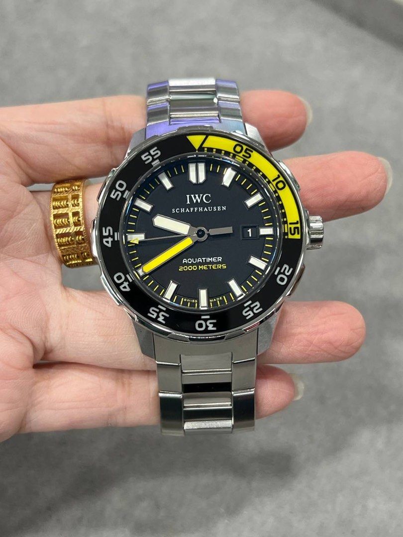 IWC AQUATIMER 2000 SWISS MADE AUTOMATIC DIVERS 2000M IW356801