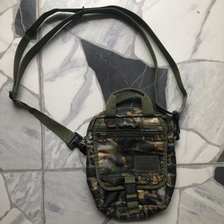 Jean Paul Gaultier Nylon Military Camou Sling Bag