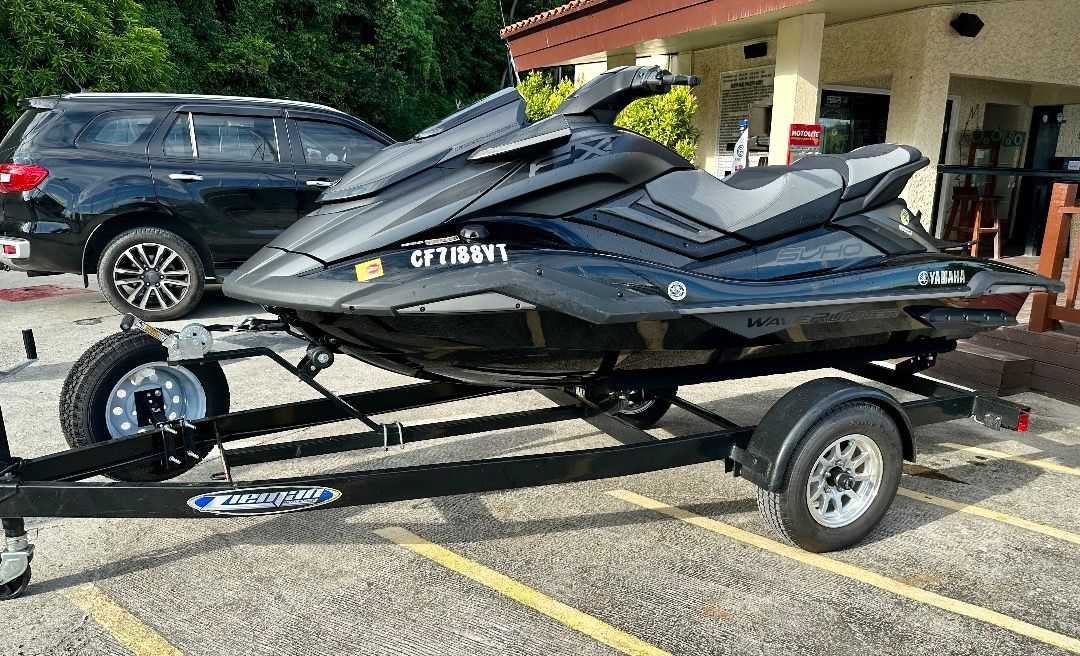 jetski yamaha fx cruiser svho (Category: Boats and Aircrafts) located in Pasig City. Submitted by garet_gomez (Listing ID 1295509469, Image 3). Description: ***FOR SALE*** 2021 YAMAHA FX CRUISER SVHO *Top of the line *Imported from USA *High output *New look *With trailer, Zieman made in USA *30 hours only!!!!! *Newly changed oil *New battery *Comes with Yamaha cover *RUSH SALE!!!!!! P1,750,000.00 negotiable upon viewing For more info, call or te