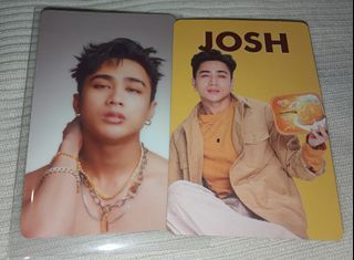 Josh Official Parcinq and Selecta (set already) | Tag: Official SB19 Photocards