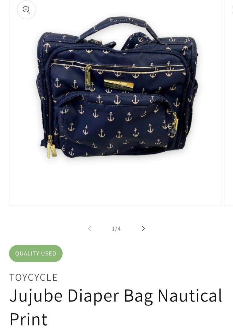 Jujube nautical diaper bag on sale