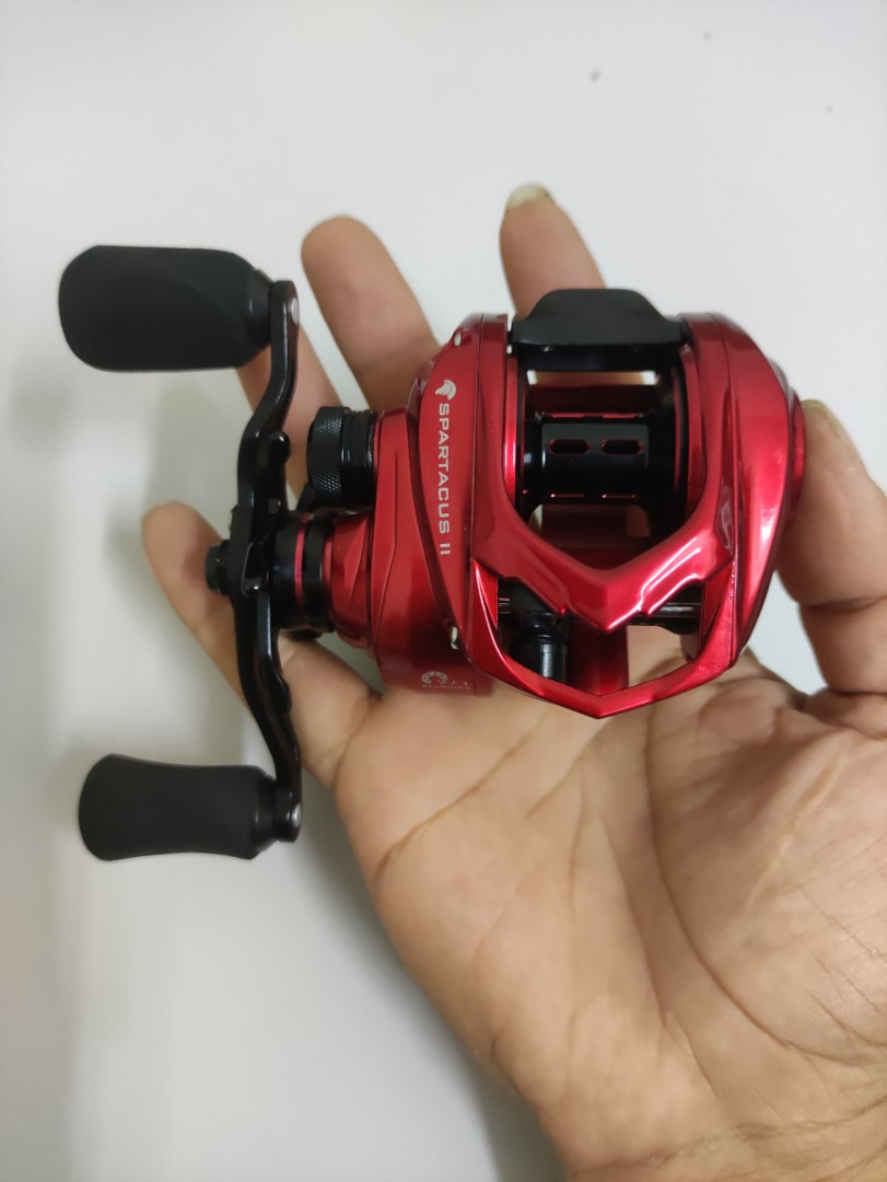 KastKing Spartacus II Red Color Kastking Baitcasting Reels 8KG Max