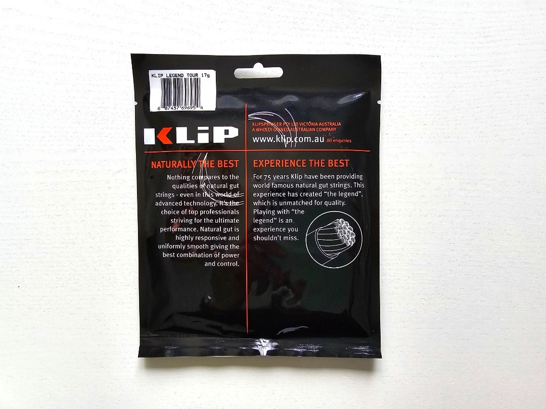 Klip Legend Pro Natural Gut Tennis String