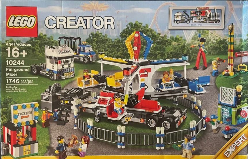Lego 10244 Fairground mixer Hobbies Toys Toys Games on Carousell