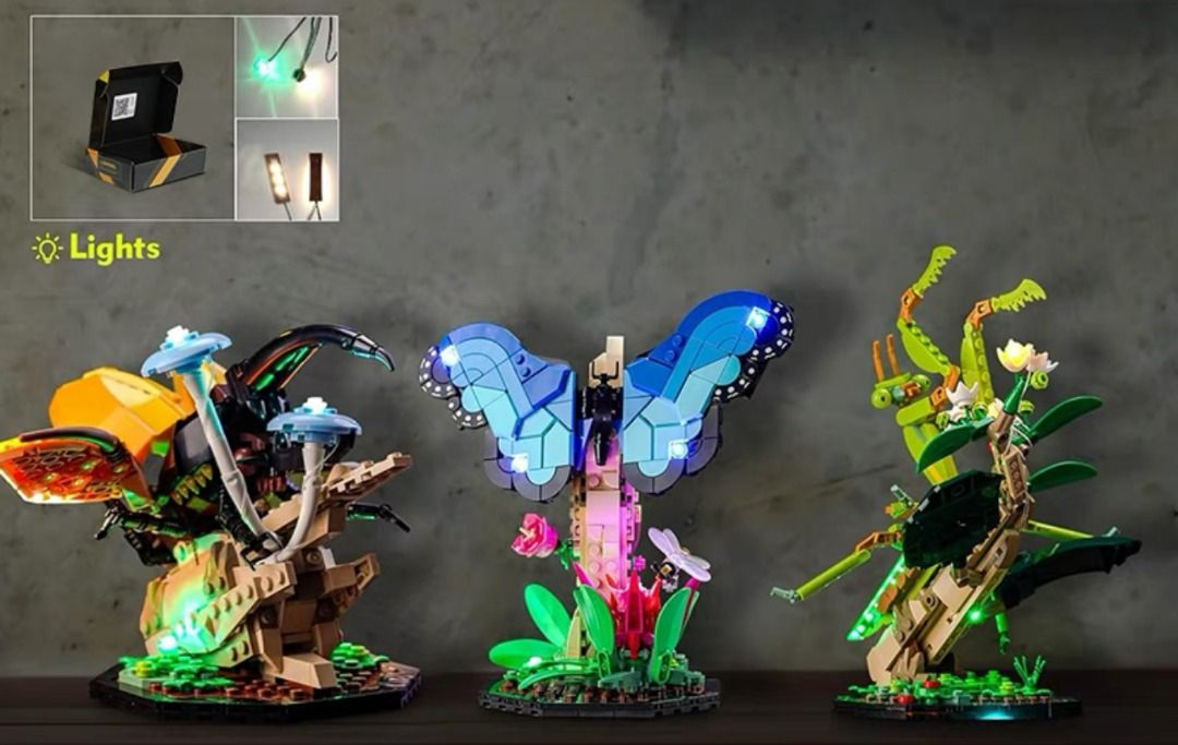 Light Kit 21342 Insect (Only LED Light kit ,No blocks Model), Hobbies ...