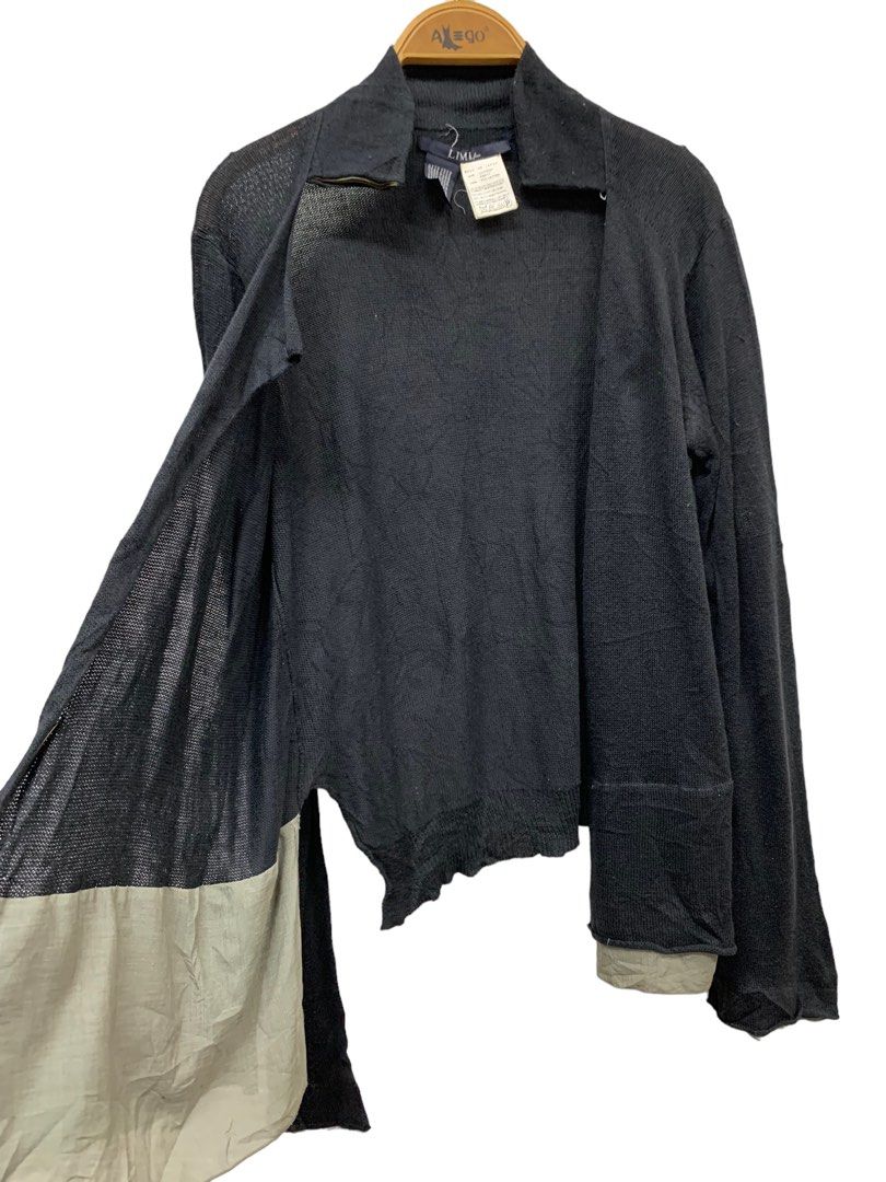 Limi Feu Yohji Yamamoto Knit Poncho Coat - ジャケット・アウター