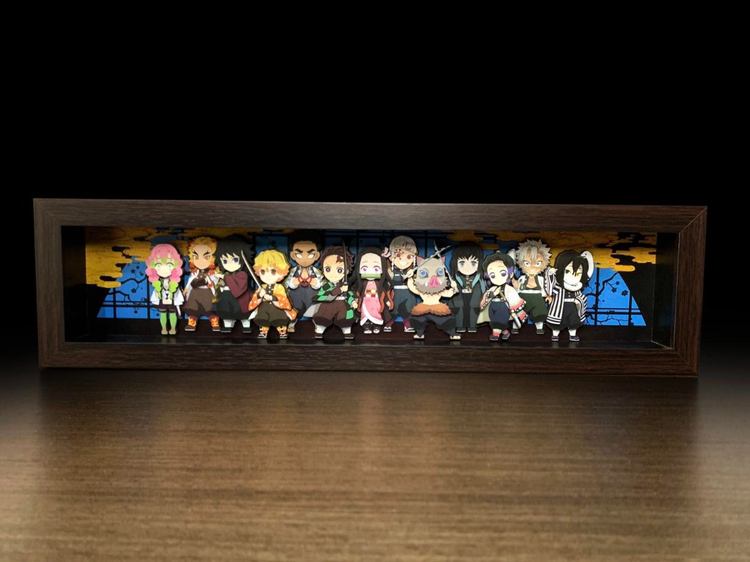 Mengmeng Jiang - Demon Slayer Frame, Hobbies & Toys, Toys & Games on ...