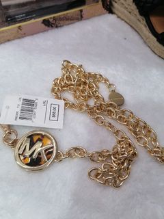 Michael Kors MK belt chain gold
