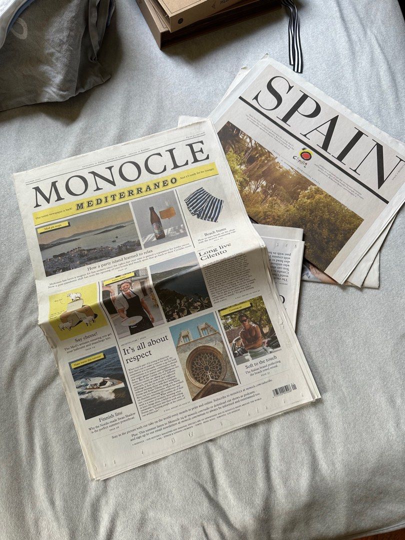 Monocle magazine Summer 2022 Newspaper (Category: Magazines) located in Pasig City. Submitted by speerow (Listing ID 1295452103, Image 2). Description: Monocle magazine summer edition.