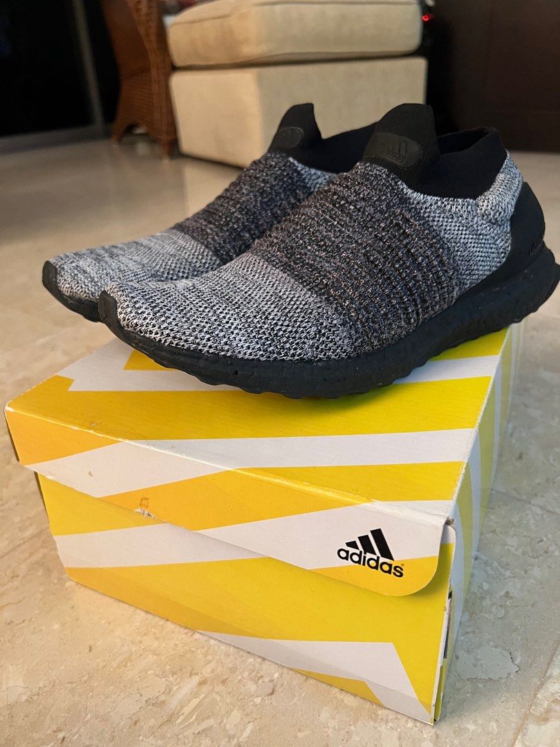 Ultra boost laceless oreo black 2025