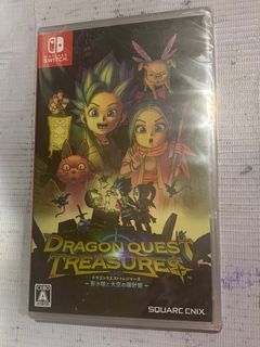 Nintendo Switch game Dragon Quest Treasures sealed