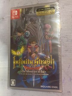 Nintendo Switch game Infinity Strash Dragon Quest: The Adventure of Dai sealed
