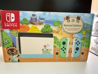 Nintendo Switch V2 Animal Crossing Edition