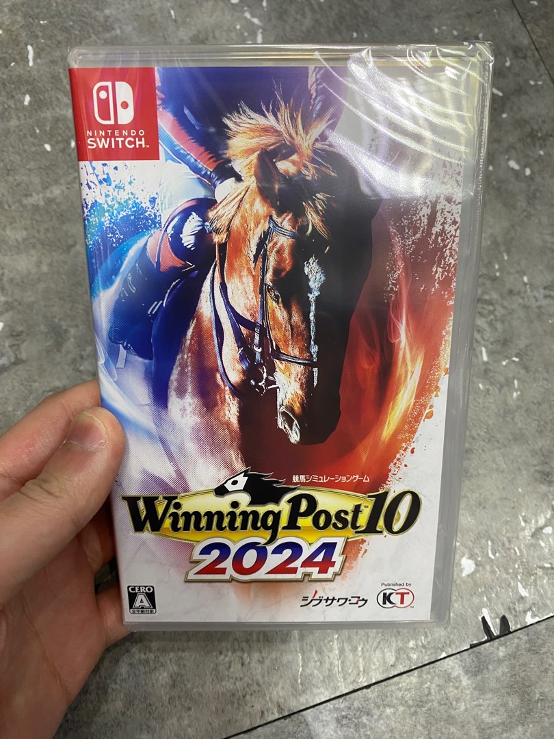 全新日文版NS Winning post 10 2024, 電子遊戲, 電子遊戲, Nintendo 