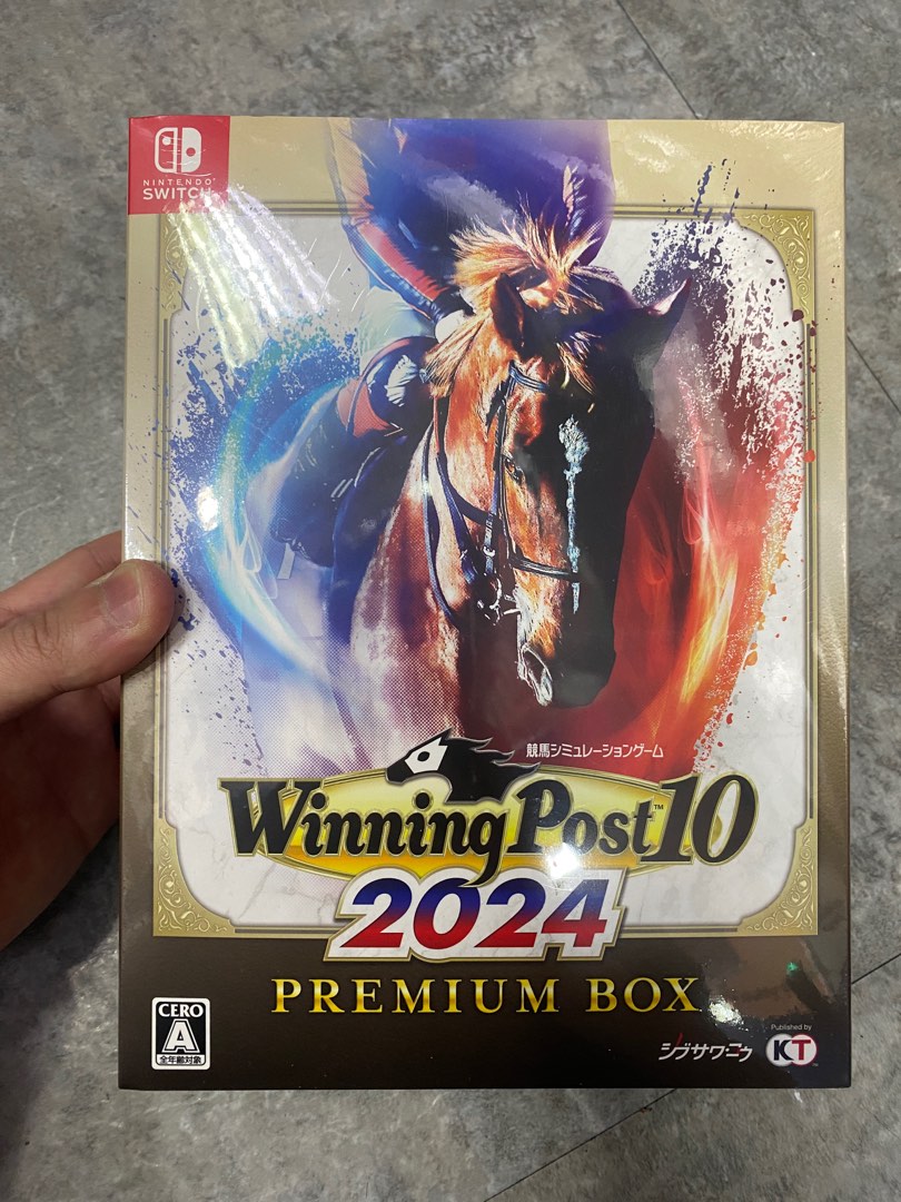 全新日文版NS/PS5 Winning post 10 2024 限定版, 電子遊戲, 電子遊戲 