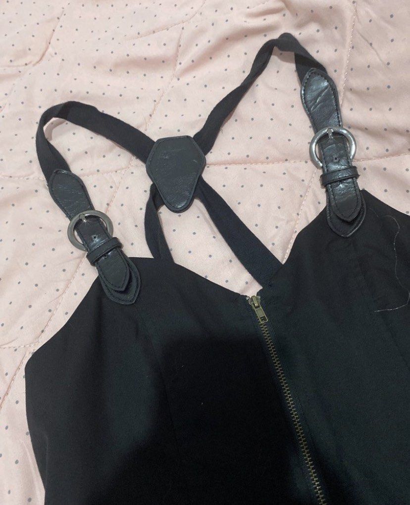 Overall Gothic Lolita Goth Babydoll Harajuku Gothic Elegant French