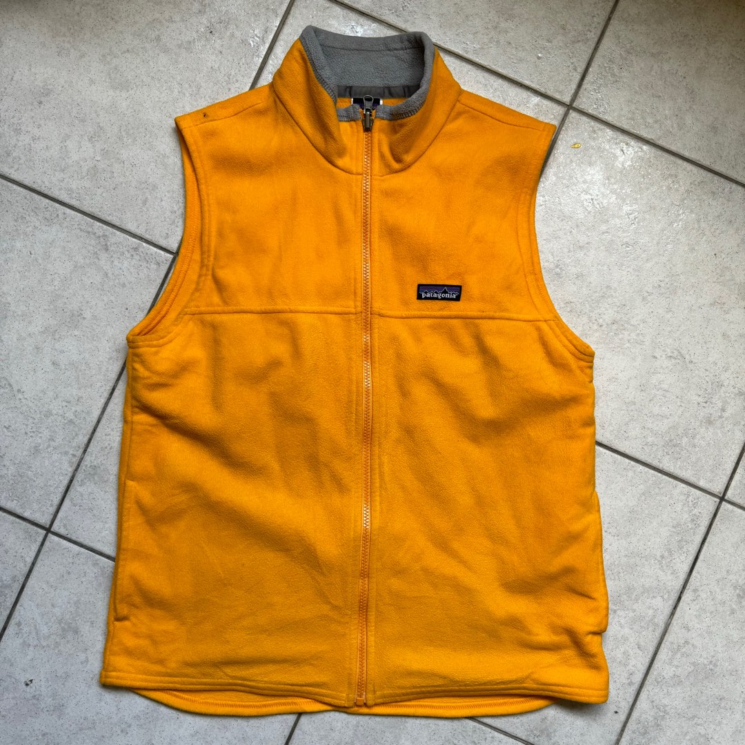 Patagonia yellow vest top