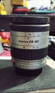 Pentax K mount 28-80mm f3.5-5.6