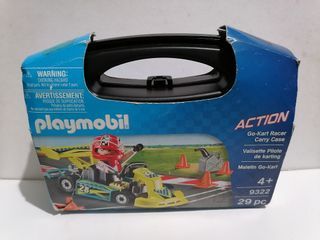 Playmobil go cart w/figure