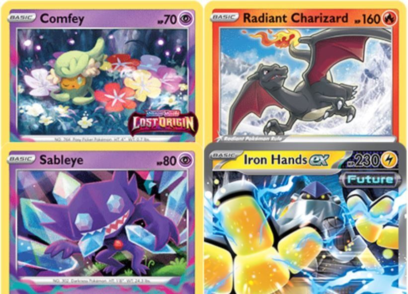 Pokemon TCG Lost Zone Box Sableye Radiant Charizard Deck with Iron Hands  ex, Hobbies & Toys, Toys & Games on Carousell