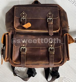 Polare Full Grain Leather Backpack