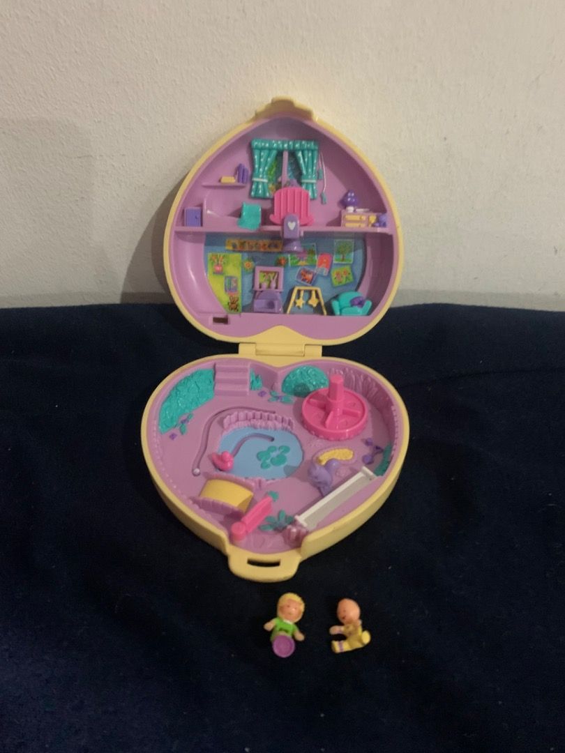 Vintage Polly Polly Pocket House Game Polly Pocket Vintage Miniature  Playground Dollhouse, Hobbies