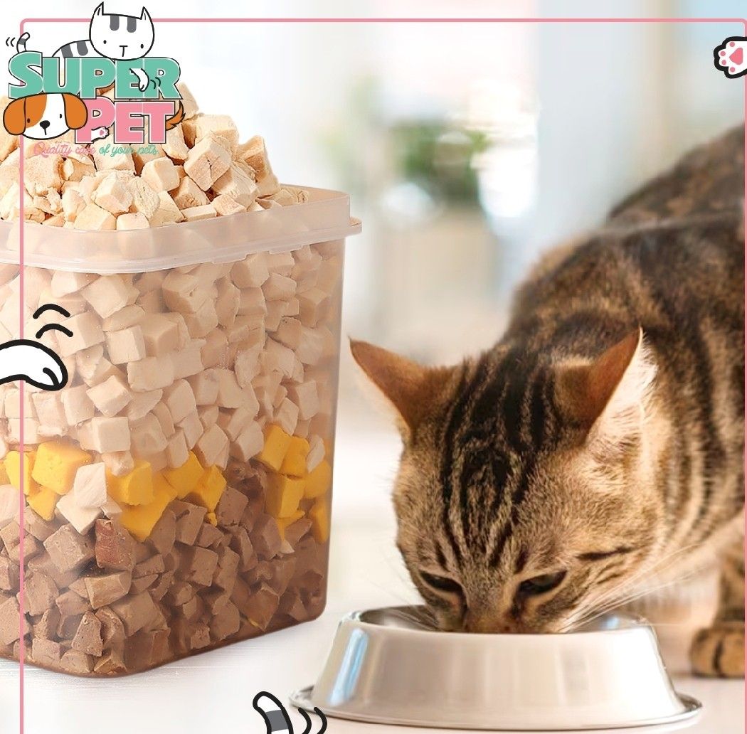 Makanan kucing high protein outlet