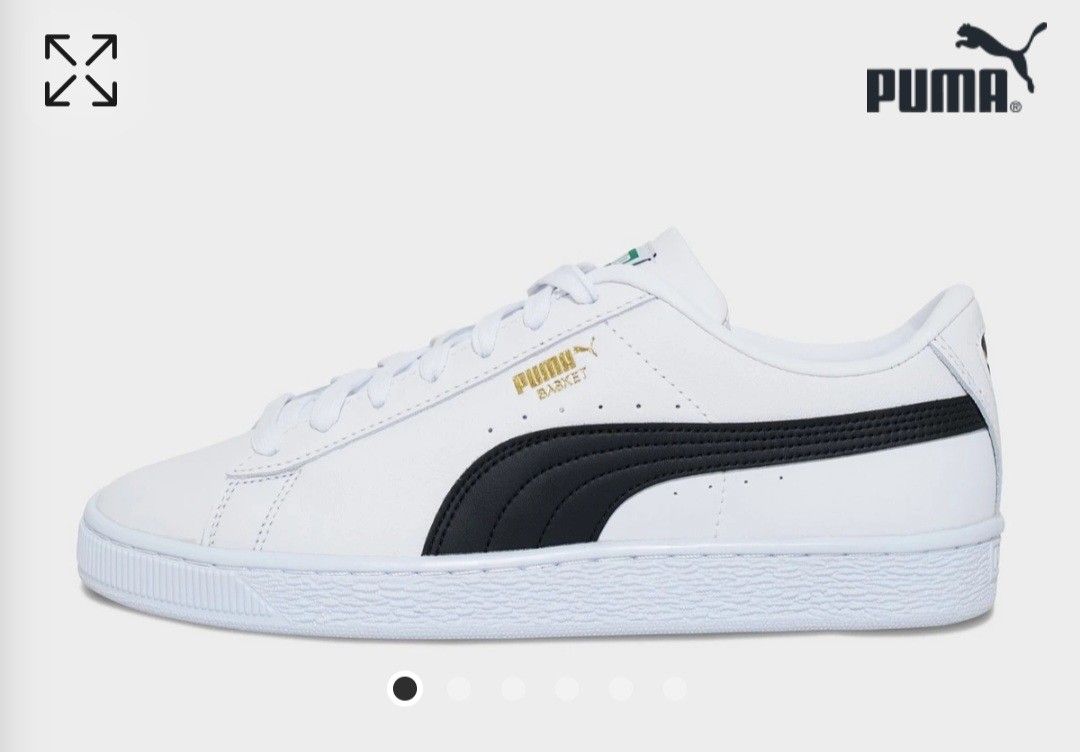 Puma classic white new arrivals