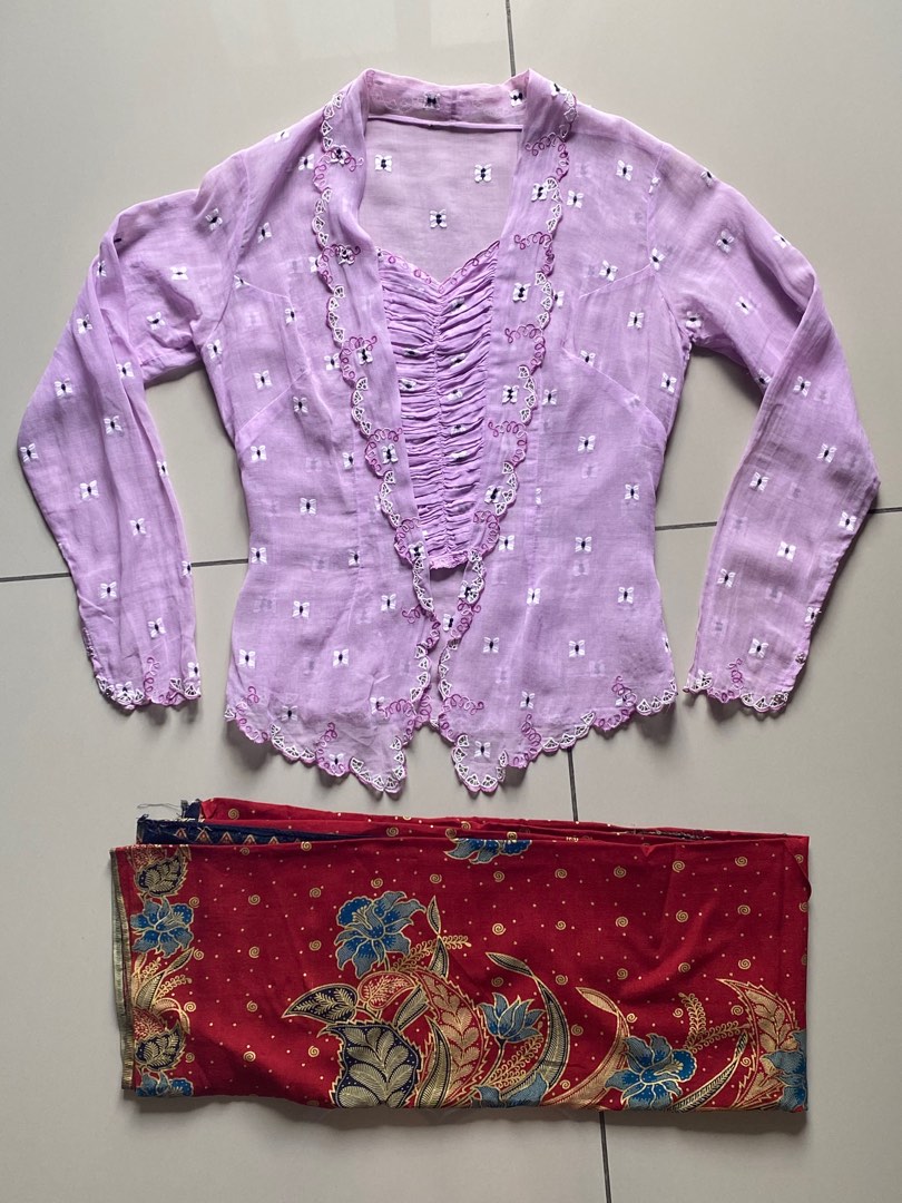 Saloma Kebaya Set (Rose Gold)
