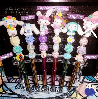 Sanrio, Stitch, Naruto and Fancy Beaded Pens