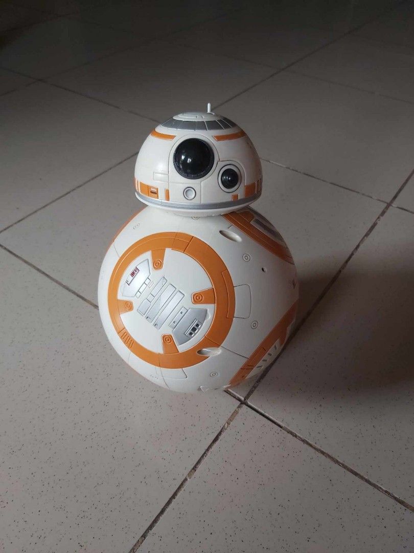 STAR WARS BB-8 ASTROMECH DROID (Category: Figurines & Statues) located in Lingayen. Submitted by maryjane20144delacruz (Listing ID 1295358415, Image 2). Description: selling my sons Star Wars bb-8 droid toy. given as a gift last 2017. bought in SG for almost 15k. My son outgrow it already, not into it anymore.
