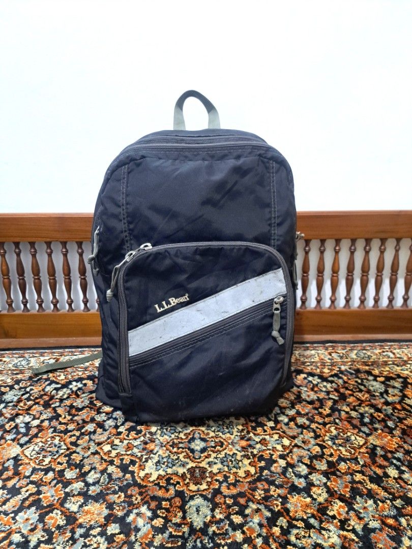 Tas ransel ll bean backpack, Fesyen Pria, Tas Dompet Ransel di