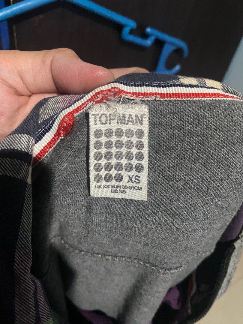 Topman jacket (Category: Coats, Jackets and Outerwear) located in Manila. Submitted by chemit97 (Listing ID 1295359232, Image 2). Description: Authentic garment Please manage your expectation since this is stored inside the cabinet for quite some time.