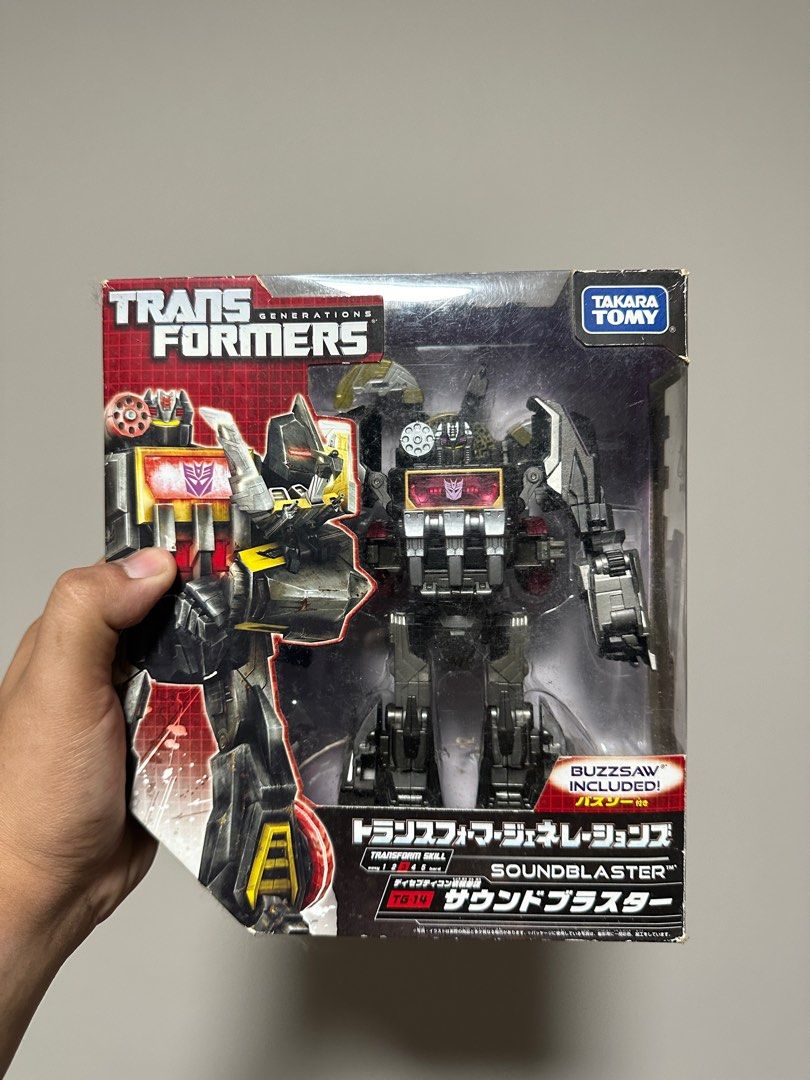 Transformers soundblaster takara tony, Hobbies & Toys, Toys & Games on