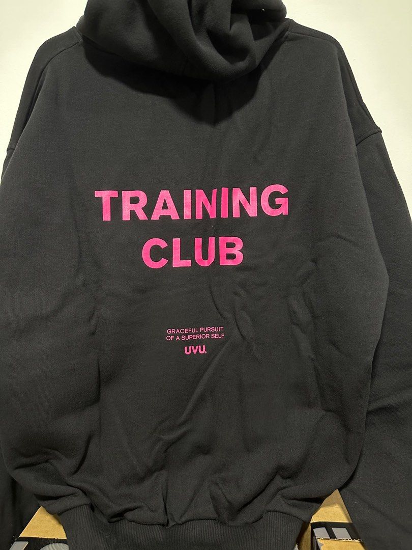 Authentic UVU Training Club Hoodie, Men's Fashion, Tops & Sets