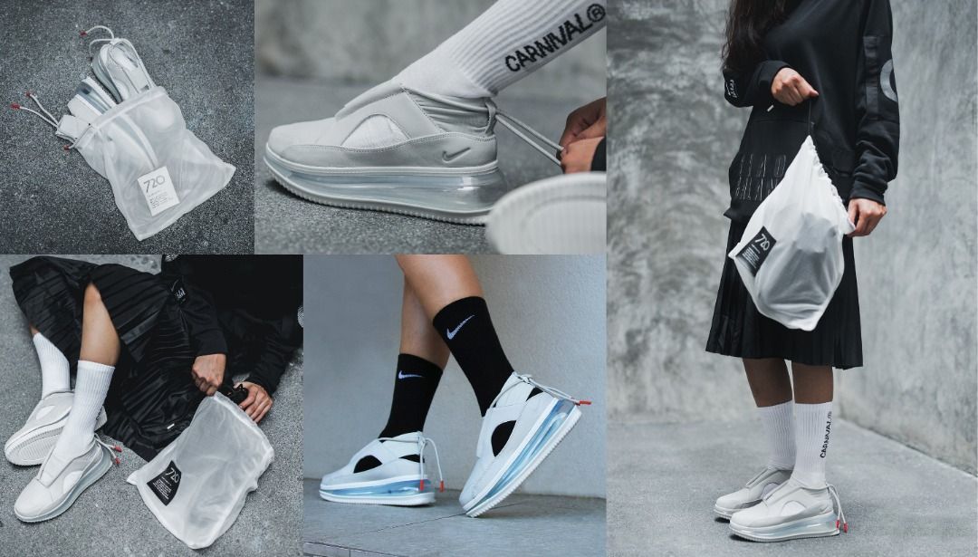 Women Nike Air Max FF 720 White Light Bone Air max 720 Carousell