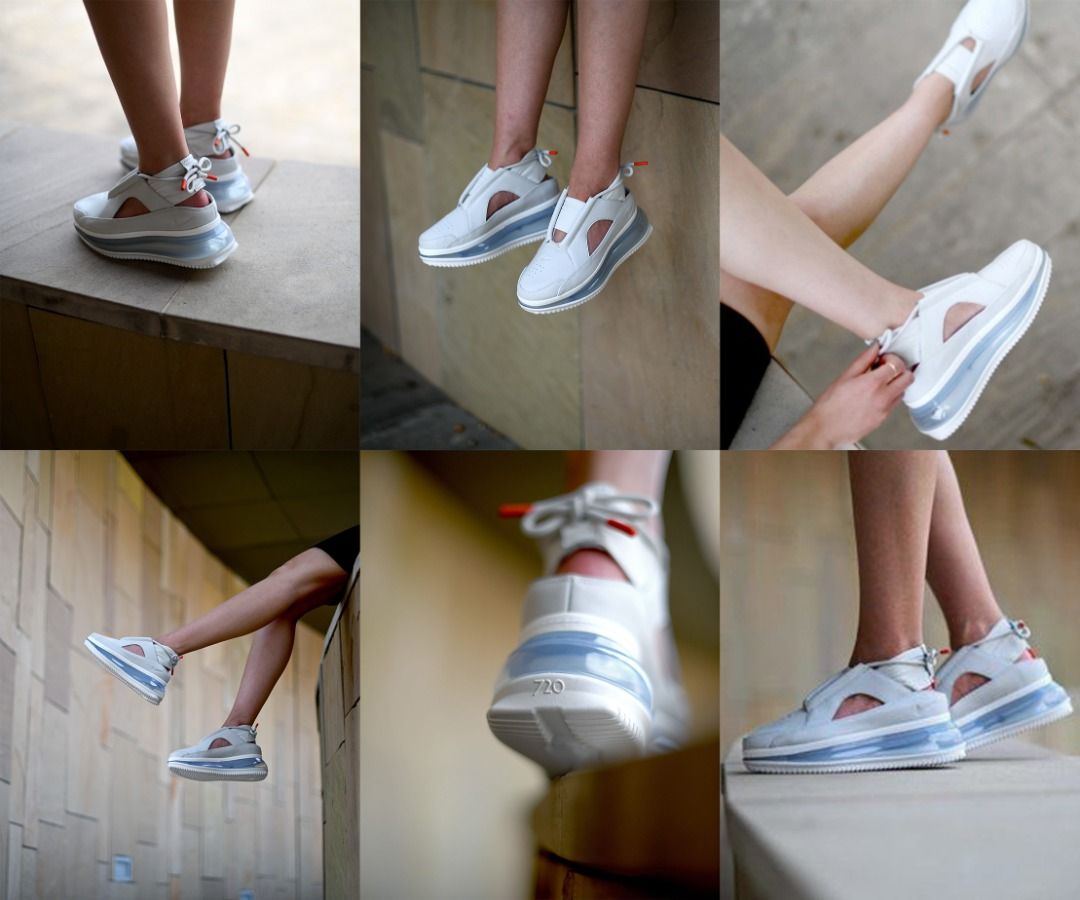Women Nike Air Max FF 720 White Light Bone Air max 720 Carousell