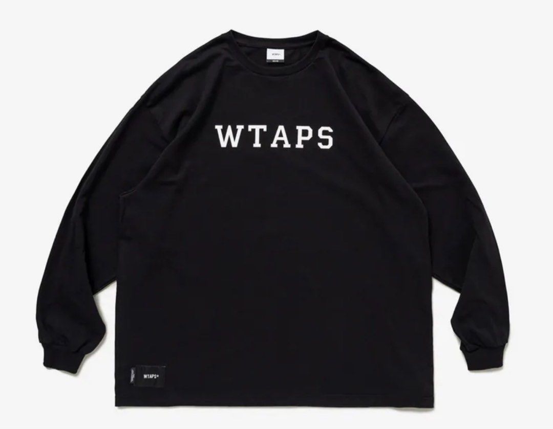 Wtaps College/LS/Cotton Black 03 & 04, 男裝, 外套及戶外衣服- Carousell