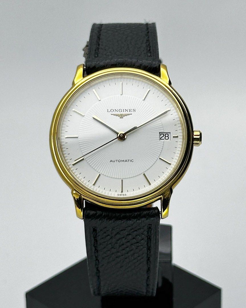2000 s Longines Gold Plated Les Grandes Classiques L4.678.4 Automatic 34mm Men s Fashion Watches Accessories Watches on Carousell
