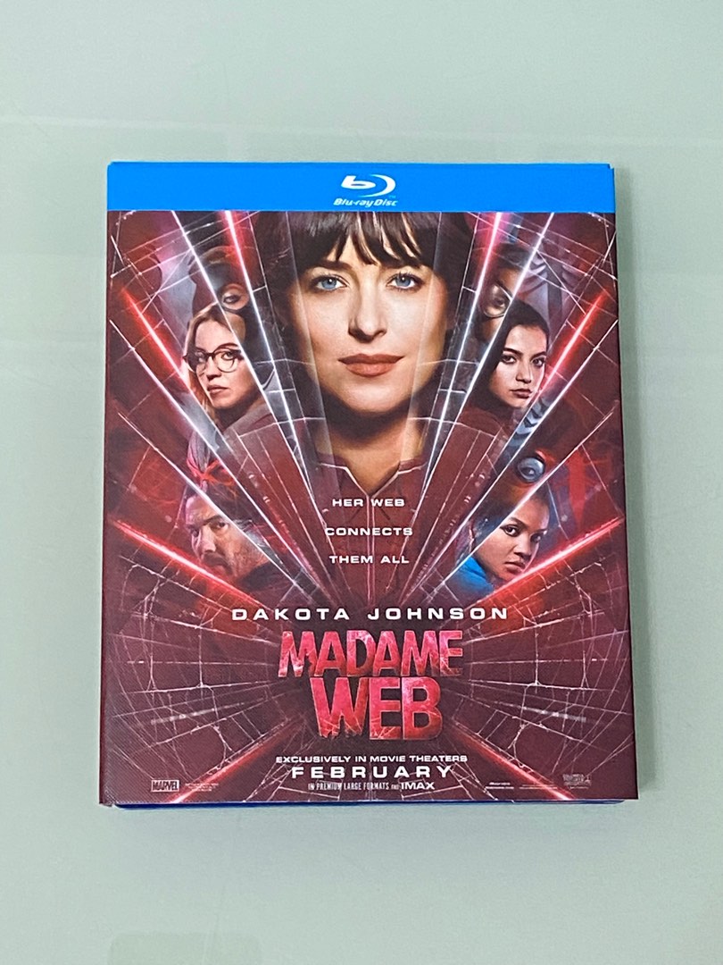 98%新/電影Blu-ray Disc - MADAME WEB 蜘蛛夫人：超感覺醒/ 中文字幕 