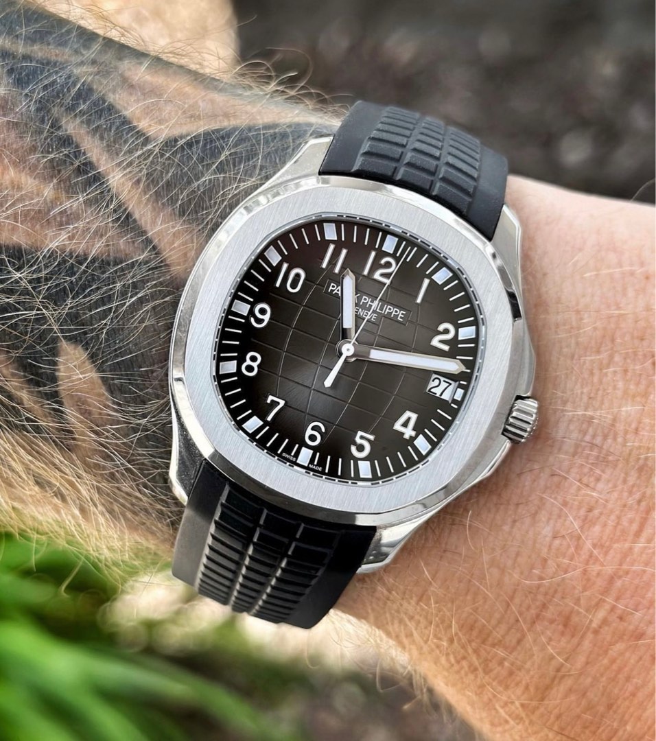 WANTED Patek Philippe Aquanaut Jumbo Steel casing Black dial 5167a Luxury Watches on Carousell