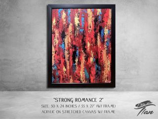 Abstract Painting “Strong Romance 2”