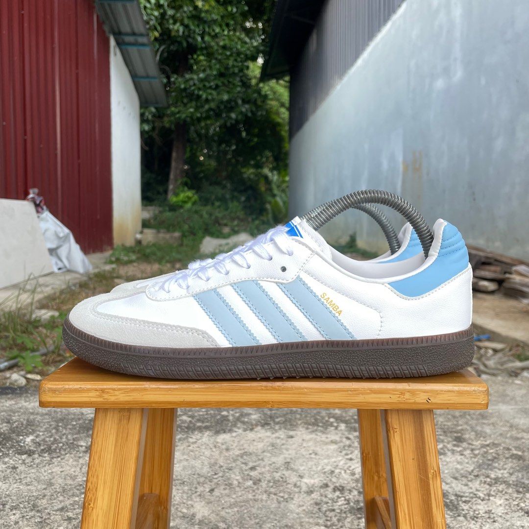 Adidas Samba (Argentina) (7.5UK) - RM15O, Men's Fashion, Footwear, Sneakers  on Carousell