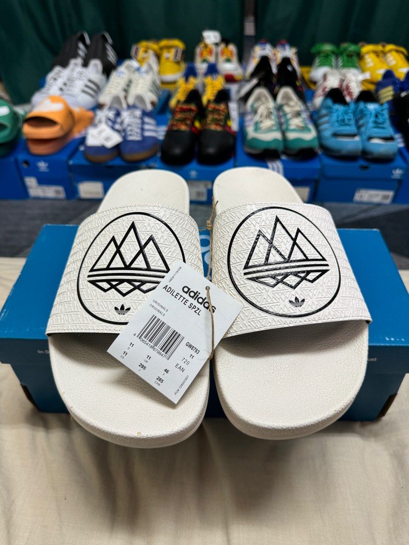 ADIDAS SPEZIAL ADILETTE, Men's Fashion, Footwear, Flipflops and Slides on  Carousell