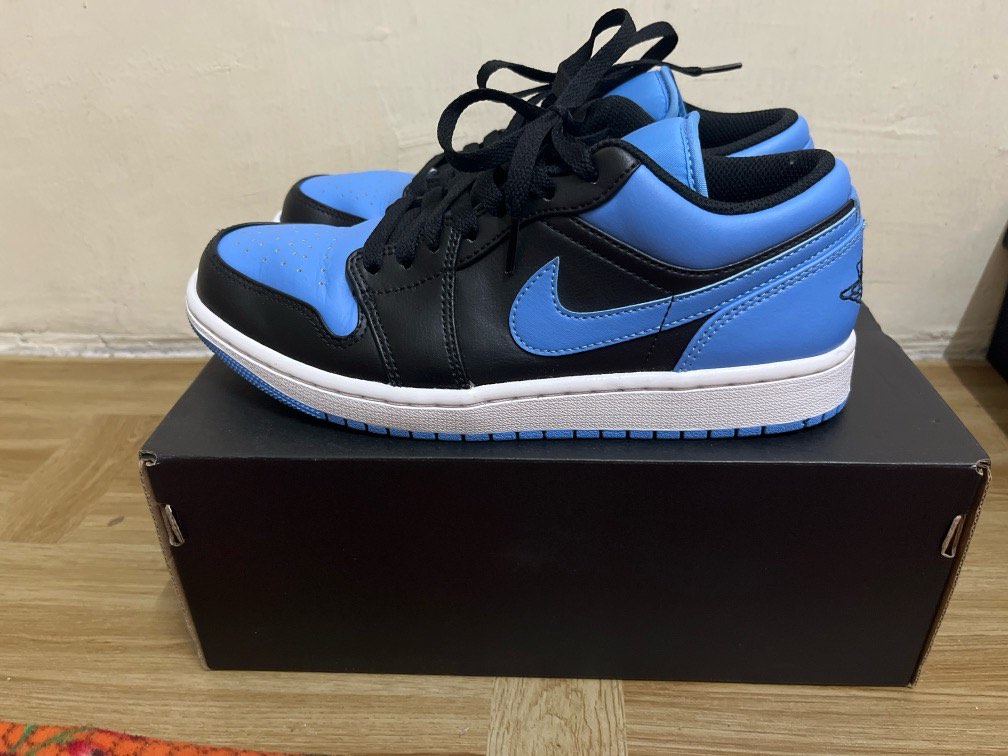 aj1 university blue low