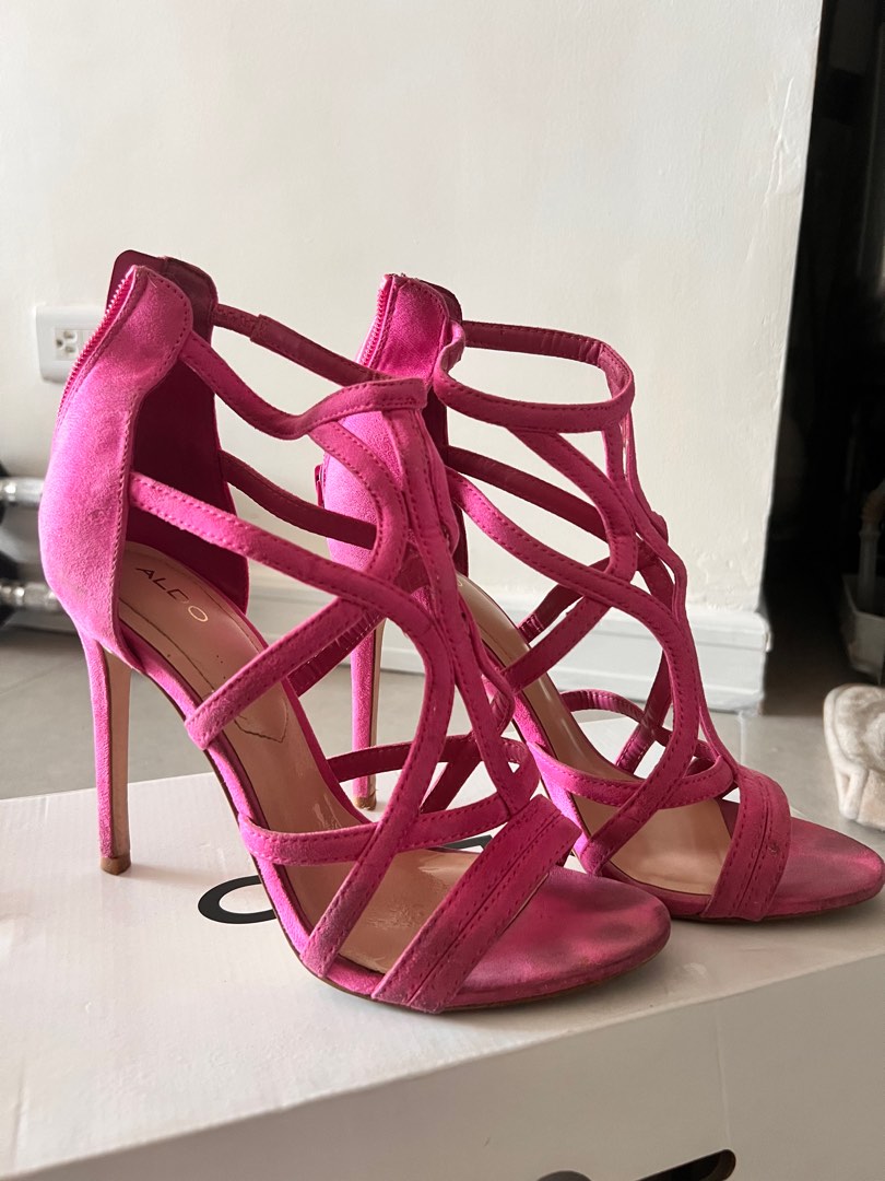 Aldo hot pink heels Women s Fashion Footwear Heels on Carousell