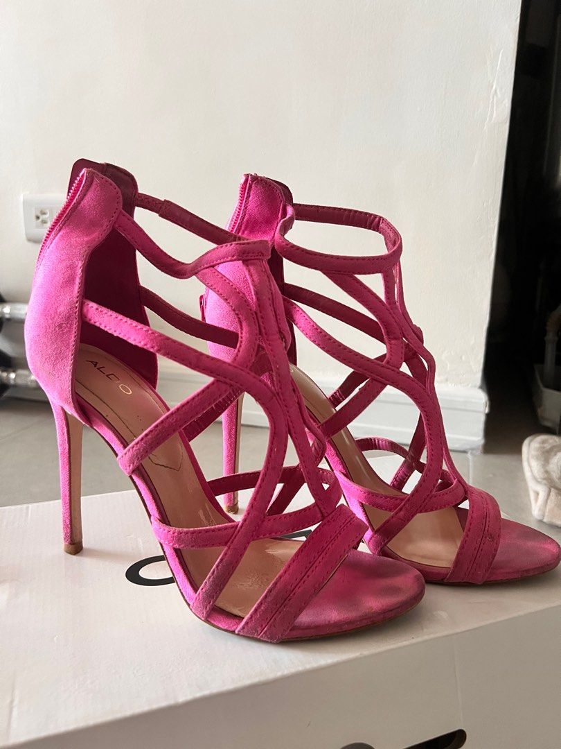 Aldo hot pink heels Women s Fashion Footwear Heels on Carousell